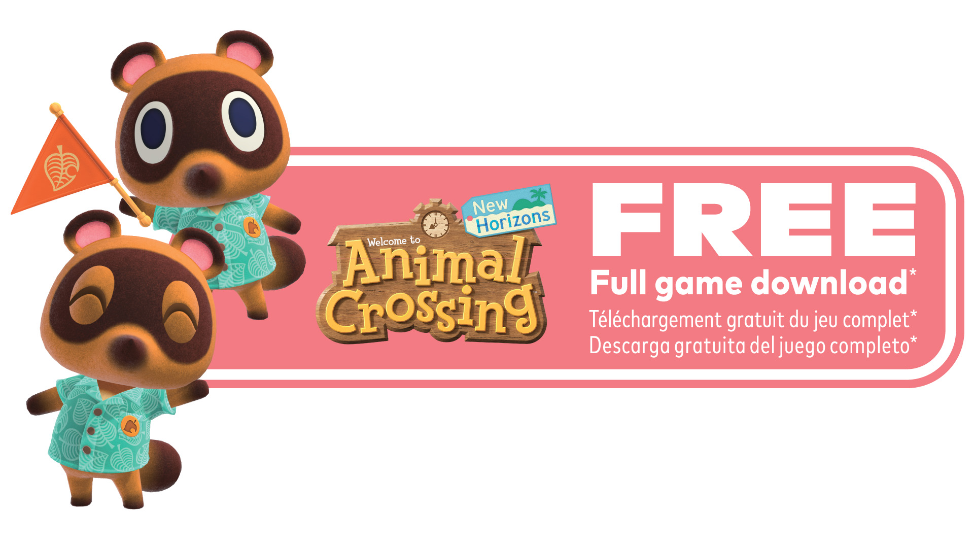 Nintendo Switch™ Lite (Timmy & Tommy’s Aloha Edition) Animal Crossing™: New Horizons Bundle (Full Game Download Included) - image 2 of 10