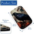 thumbnail image 4 of Crow 12.5x8.2 Inch Armrest Cover Car Armrest Pad Soft Comfortable Furry Printed, 4 of 6
