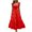 Red dresses for women, variant on Wycnly Dresses for Women Beach Party Ruffle Sleeve Empire Waist Flowy Swing Long Sundress Sleeveless Square Neck Polka Dot Print Summer Maxi Formal Dress Yellow s