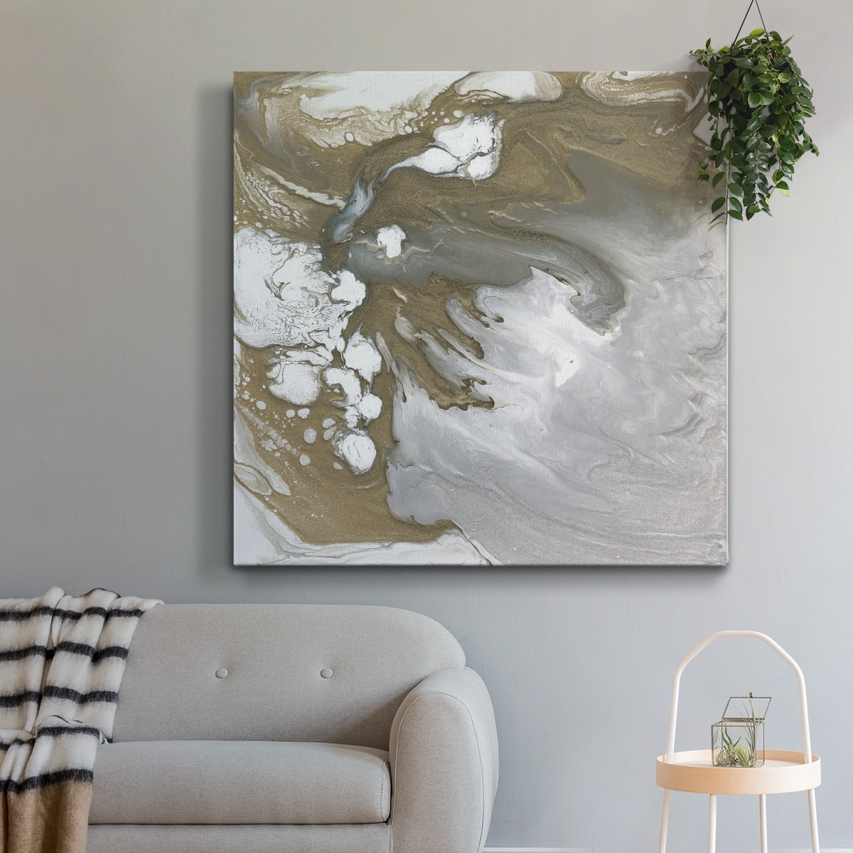 Wexford Home Hydrous-Premium Gallery Wrapped Canvas, 10" x 10" - Ready to Hang