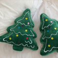 thumbnail image 5 of Decorative pillow in the shape of a Christmas tree, Christmas decorative throw pillow Xmas, 5 of 5