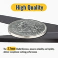thumbnail image 5 of Damita 8.5" Heavy Duty Sewing Scissors - Black Titanium Coated, Premium Forged Fabric Scissors, 5 of 9