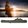 thumbnail image 4 of Caña de pescar al aire libre, carrete, caja de señuelos, bolsa de almacenamiento, correa de hombro ajustable (verde-1,5 m) YUNYI BRAND  Deportes, 4 of 8