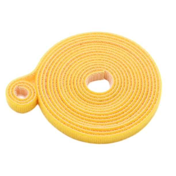 Advancent Plantas con reutilizable para plantas, cinta de para plantas, protección eficaz para plantas, soporte de cinta para plantas Jardín y Patio Amarillo