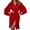 Red, variant on Women's Satin Robe Short Silky Bathrobes Ladies Suit Thin Lace Sexy Pajamas See Through Dress Mesh Robe Sexy Soft Robe Sleepwear Red L