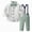 Green, variant on zuwimk Baby Boy Dress Clothes, Toddler Gentleman Outift for Boy, Winter Infant Wedding Suit, Fall Christening Clothing Set(18-24 Months,Blue)