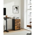 thumbnail image 2 of VASAGLE 2-Drawer Vertical File Cabinet, Filing Cabinet for Home Office, Printer Stand, with 2 Lockable Drawers, Adjustable Hanging Rail, Rustic Brown, 2 of 6