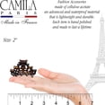 thumbnail image 3 of Camila Paris NV106 2 In. Tortoise Shell Hair Clips  - Pack of 4, 3 of 4