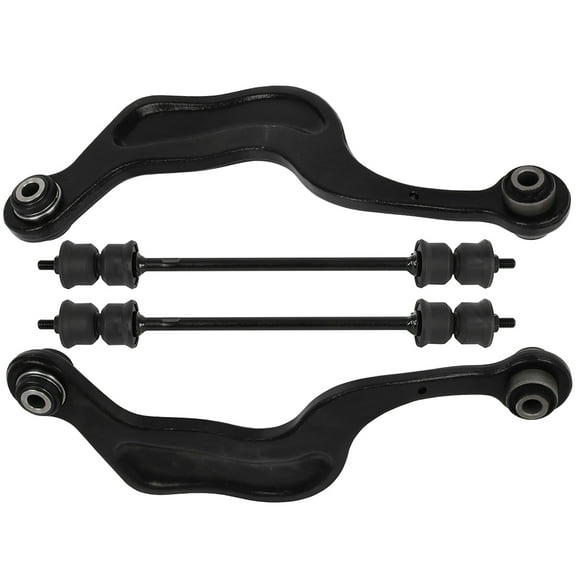 SCITOO 4pcs Rear Suspension Kit Upper Control Arm Sway Bar Link Fit 2008-2017 For Buick Enclave 2009-2017 For Chevy Traverse 2007-2016 For GMC Acadia 2017 Acadia Limited 2007-2010 For Saturn Outlook