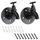 thumbnail image 1 of Set of 2 Wall Mounted Decorative Hanging Hooks for Clothes, Towels, Bags, Umbrellas and Hats Vintage and Industrial Style Tap Shaped, 1 of 5