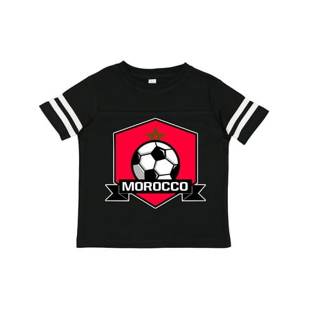 

Inktastic Soccer Morocco Flag Banner Gift Toddler Boy or Toddler Girl T-Shirt