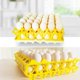 thumbnail image 3 of 5 Uds., Cajas de Plástico para Huevos de Gallina, Cajas de Huevos Apilables Y Reutilizables, Bandejas de Soporte para Almacenamiento, Transporte, Cada una con Capacidad para 30 Huevos, 3 of 4