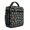 Robot and Dogs Black Pattern, variant on Robot and Circuits Blue Pattern Mini Insulated Lunch Bag, Outdoor Picnic Cooler with Side Mesh Pocket & Adjustable Handle, Rigid Structure Gifts for Work School Outdoor