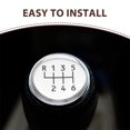 thumbnail image 3 of unbranded 2Ud Adhesivos Redondos Para De Manual Con Ajuste Universal Para Interior De Auto, 3 of 8