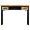 thumbnail image 4 of vidaXL Writing Table 43.3"x19.6"x29.9" Solid Mango Wood, 4 of 10