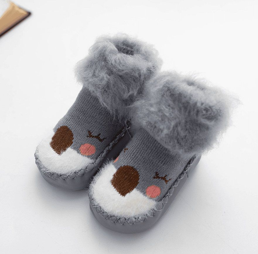 Toddlers Boys Girls Animal Sock Shoes 