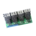 thumbnail image 4 of Module 4-Channel DC 12V 30A Relay Module Control Board Optocoupler Isolation High/Low Trigger, 4 of 7