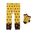 thumbnail image 5 of JYYYBF Baby Tights Set, Cute Cartoon Soft Infant Leggings with Newborn Socks for Girls Boys, 5 of 5
