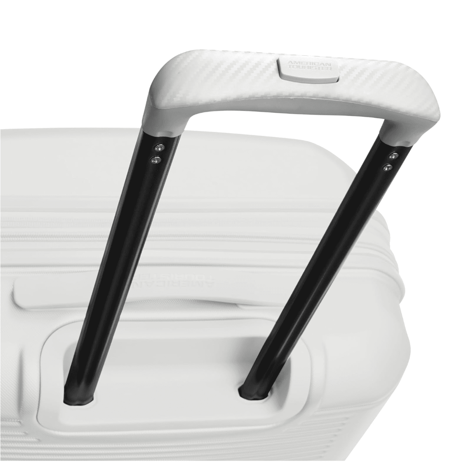 American Tourister Stratum 2.0 Expandable Hardside Luggage with Spinner Wheels, White (3-Piece Set)