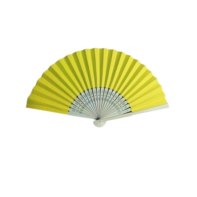 50 Pcs/lot Folding Elegant Paper Hand Fan Wedding