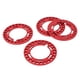 thumbnail image 4 of 4 anillos de bloqueo de llanta de aleación de aluminio de repuesto de 1,9 pulgadas para Axial SCX10 90046 1/10 rojo, 4 of 14