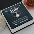 thumbnail image 3 of To My Wife Love You Now Eternal Hope Necklace Message Card, 3 of 20