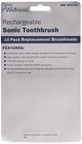 wellness hp10tx replacement heads