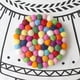 thumbnail image 4 of Juego de posavasos de bolas de fieltro de ayuda de cocina, posavasos de fieltro, posavasos de fieltro de lana, posavasos de fieltro, posavasos arcoíris, posavasos de té, regalo para ella, 4 of 5