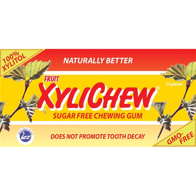 Xylichew 312317C Fruit Gum 12 piece