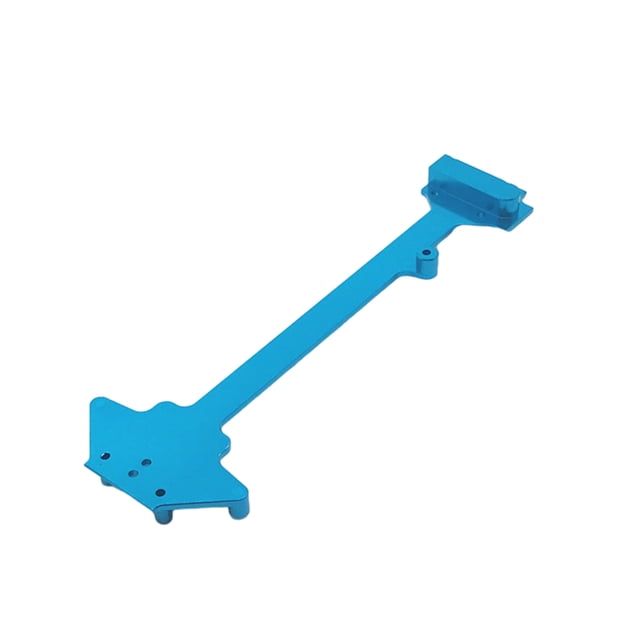 Bandeja de Radio Bewildely de aleación de aluminio de actualización de Coche RC 1/18 modelo azul