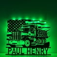 thumbnail image 2 of Handmadetneonsign Drump Truck Driver Metal Wall Art Light, Truck Driver Metal Sign Wall Decor, Driver Metal Decor, 2 of 4