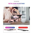 thumbnail image 2 of Samsung Galaxy Z Fold 3 Case, Allytech 360 Degree Rotating Kickstand Ring Holder Compatible with Magnetic Car Mount Heavy Duty Shock Absorption Back Cover Case for Samsung Galaxy Z Fold 3,Rosegold, 2 of 6