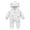 White - Bear, variant on GYRATEDREAM 0-12M Newborn Baby Snowsuit Bear Hooded One Piece Romper Winter Warm Coat Infant Footie Jumpsuit for Girls Boys, 9-12M