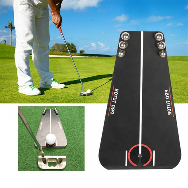Clearance Golf Putting Tutor with Free Zipper Case, Golf Accessories Swing Trainer, Golf Putting Mirror Alignment Training Aid Golf Swing Trainer for Indoor - Walmart.com