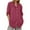 Red #712, variant on Bovemsi Women's Long Sleeve Tops Linen Button Down Shirts Dress Shirt Casual Collared Cotton Up Oversized Blouses Long Sleeve Blouse