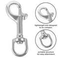 thumbnail image 3 of Swivel Snap Hook Multifuntional Tenor Saxophone Neck Strap Hook Alto Sax Neck Strap Hook, 3 of 8