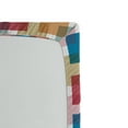 thumbnail image 2 of Ambesonne Geometric Fitted Sheet, Wall or Floor Squares, Queen Size, Multicolor, 2 of 2