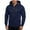 119#Navy, variant on Hoodies for Men - Long Sleeve Zip up Hoodie Lightweight Sports Hooded Jacket with Zipper Pockets​ Wine XL