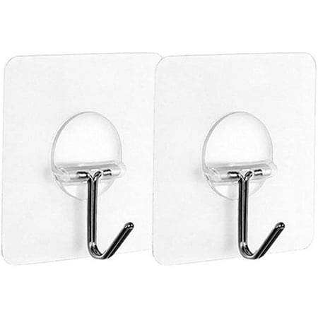 

Strong Transparent Suction Cup Sucker Wall Hooks Hanger for Kitchen Bathroom