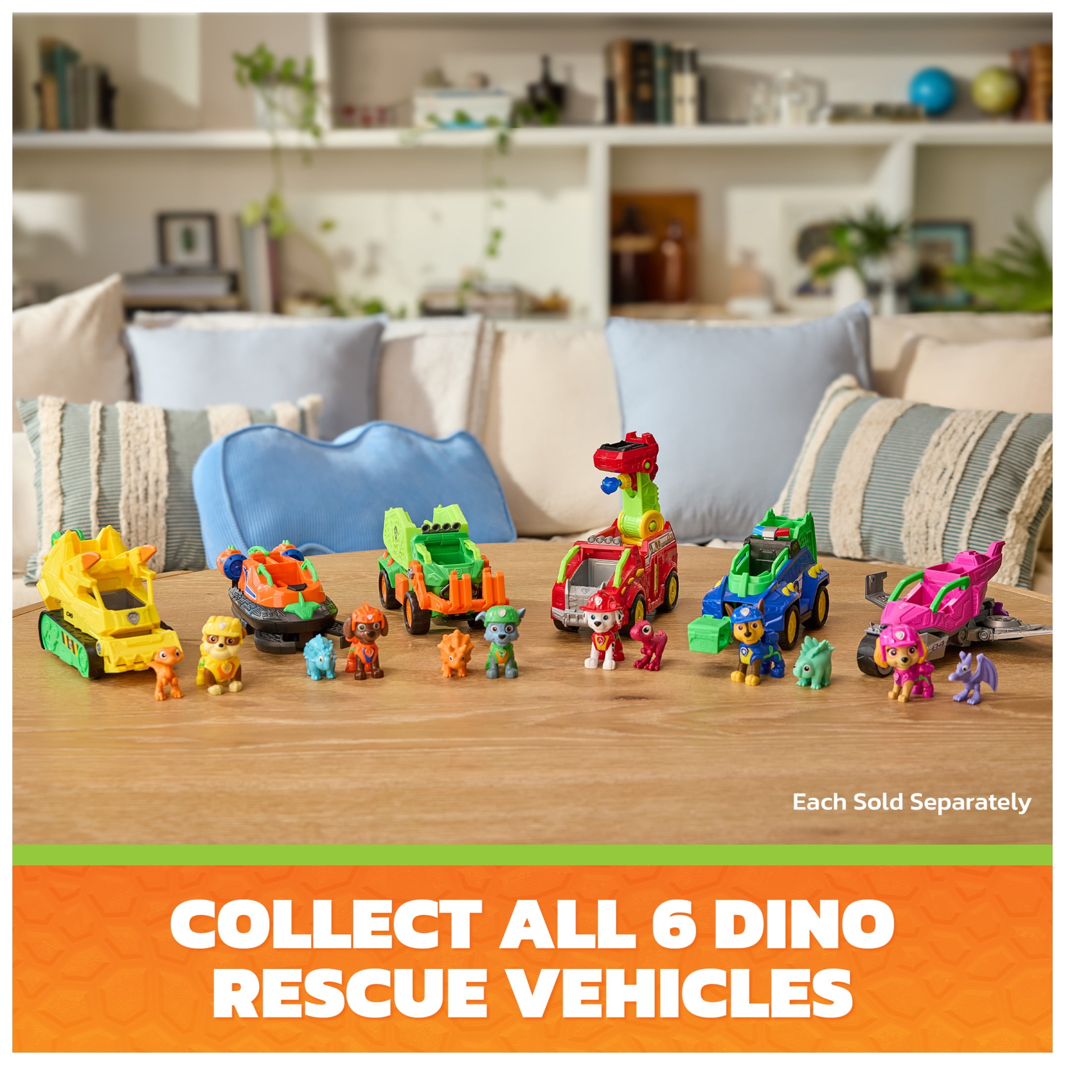 PAW Patrol: The Dino Movie Rocky Dino Rescue Recycler, Ages 3+