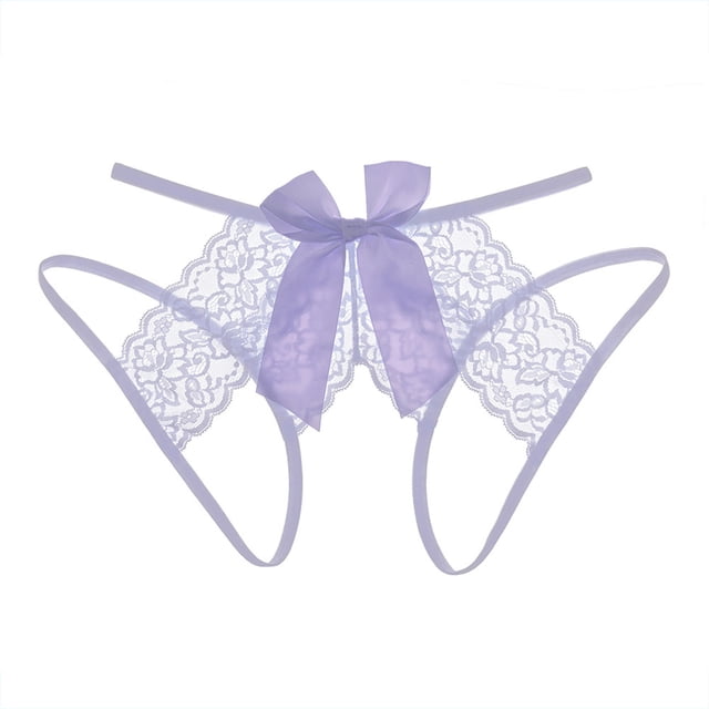 Harpily 2025 Intimates Ladies Pure Desire Lace Panties Passion Female Open File Clearance Underwear