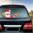thumbnail image 1 of NIZELUK Clearance Santa Claus Elf- Wiper Sticker Removable Rear Windshield Wiper Sticker Car Sticker Fall Savings Clearance Sales Today Deals Prime, 1 of 2