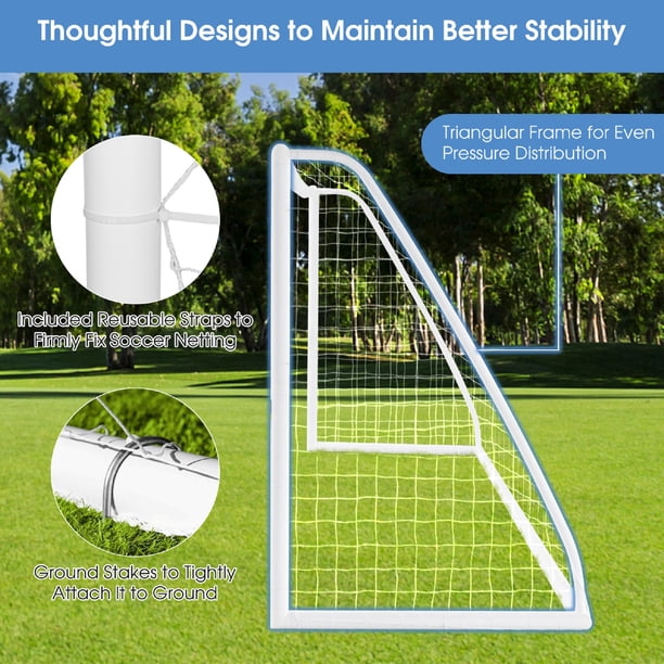 Zequech Lot De 2 Filets D'Entraînement Football – Cible Précision 45 Cm Pour But, Tirs Libres Et Puissants, Sangles Réglables