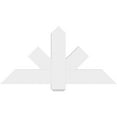 thumbnail image 2 of 48"W x 24"H x 2"D x 6"F, 12/12 Pitch, Kennewick Architectural Grade PVC Gable Bracket, 2 of 8