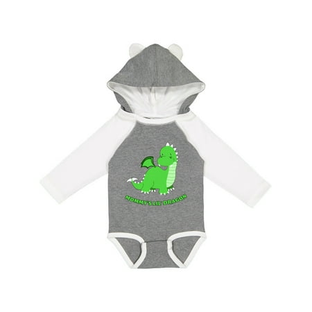 

Inktastic Mommy s Lil Dragon Gift Baby Boy or Baby Girl Long Sleeve Bodysuit