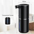 thumbnail image 4 of Automatic Soap Dispenser, 380 Ml, Electric Wall Mounting, Non-Contact Automatic Soap Dispenser, USB Rechargeable Foam, 4 of 6