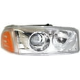 thumbnail image 5 of CAPA For GMC Yukon XL Denali Headlight Headlamp Head Light Lamp LH+RH Set PAIR, 5 of 5