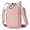 Pink, variant on Leodye 1pcs Water Bottle Holder with Strap Crossbody Insulated Water Bottle Carrier Sling Bag with Adjustable Wide Strap and Phone Purse Pockets for Walking Hiking Gym Travel-3.54×3.54×8.27in