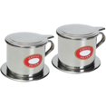 thumbnail image 1 of 2-Pack Vietnamese Coffee Filter Maker, Coffee Maker Press, Coffee Drip Cup Filter, Traditional Coffee Brewer, Screw Down Insert Design 100ml Fashion professionals, 1 of 8