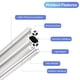 thumbnail image 3 of V Ranura 2040 Aluminio Extrusión 2uds Europa Estándar 500mm 19 Pulgadas Longitud Anodizado Riel Blanco para CNC Bricolaje 3D Impresora e Industrial, 3 of 6
